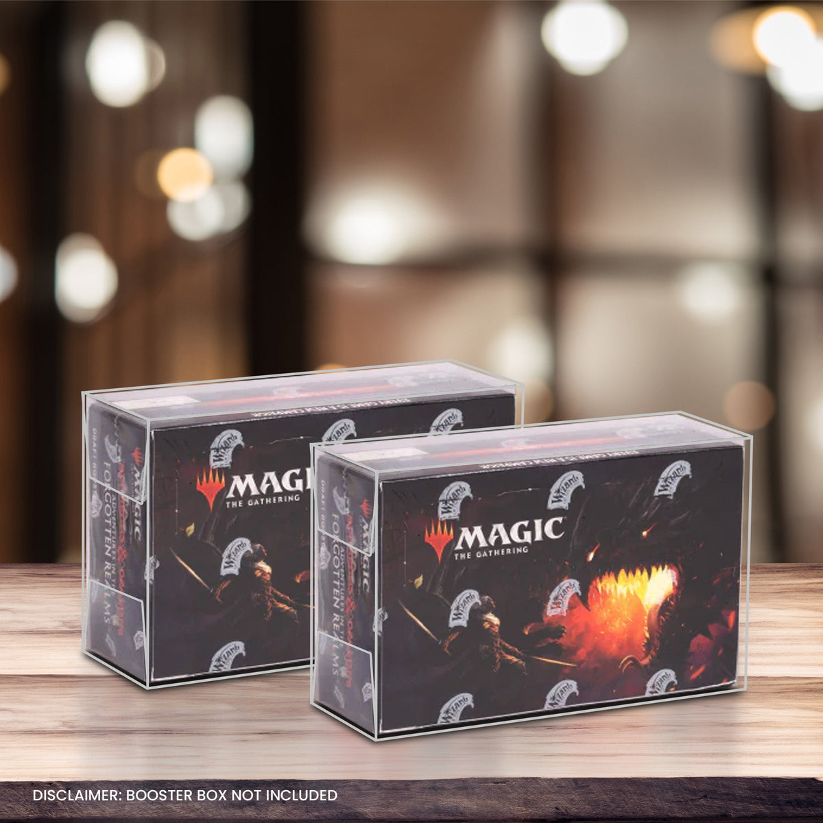 Magic The Gathering Adventures in The Forgotten Realms Draft Booster Box - EVORETRO PET Protector 0.35MM - Pack of 1