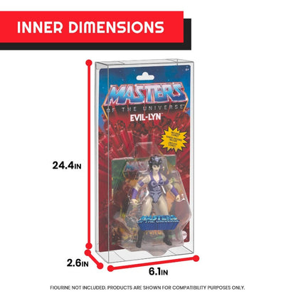 MOTU Origins Power Posing (Carded) Box - EVORETRO PET Protector 0.40MM - Pack of 10