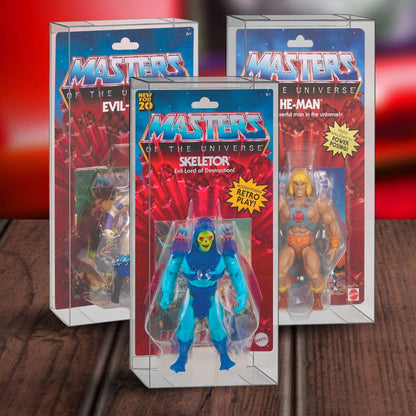 MOTU Origins Power Posing (Carded) Box - EVORETRO PET Protector 0.40MM - Pack of 10
