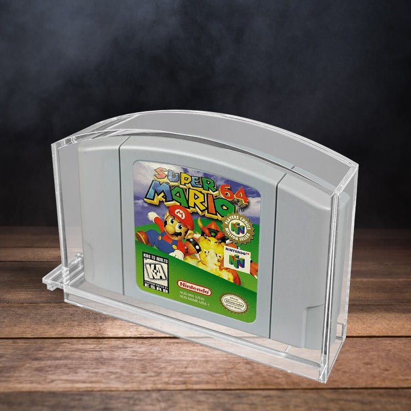 Boîtier en acrylique pour cartouche N64 Nintendo 64 (lot de 2)