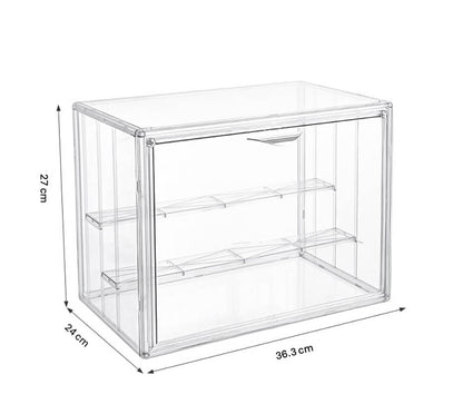 Stackable Collectible Display Box with Magnetic Closure Shoes Box
