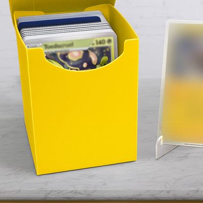 EVORETRO Plastic Deck Box fit 100 card good for Commander