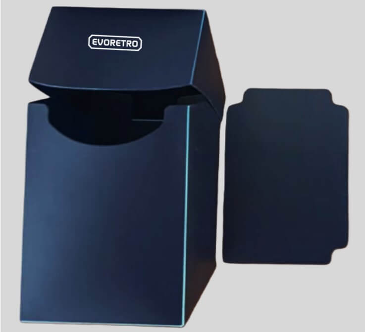 EVORETRO Plastic Deck Box fit 100 card good for Commander