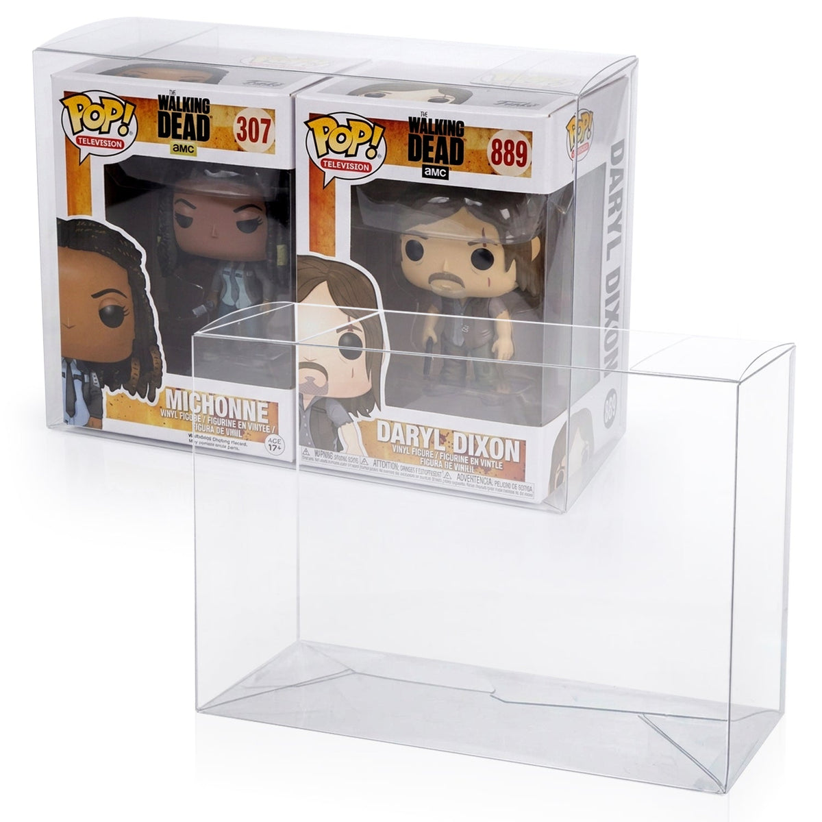 Funko Pop 2 figurines Wonderwoman EVORETRO PET Protector 0.35MM