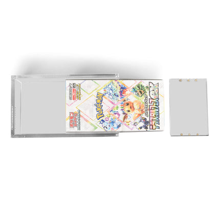 Japanese Small Booster Box EVORETRO Acrylic Case Magnetic Display
