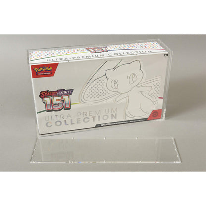 EVORETRO Acrylic Case Display for Pokemon 151 Scarlet Mega Charizard EX & Violet Ultra-Premium Collection Box