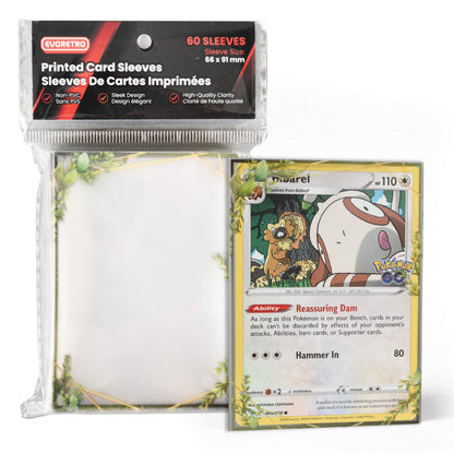 Protège-cartes imprimés EVORETRO TCG – Motifs thématiques pour Pokémon, MTG et plus encore