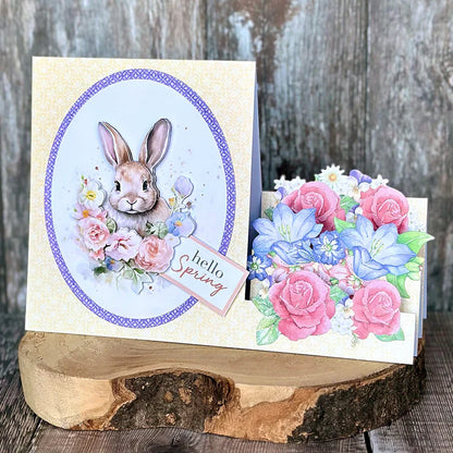 Cartes à étapes - Jolis pastels