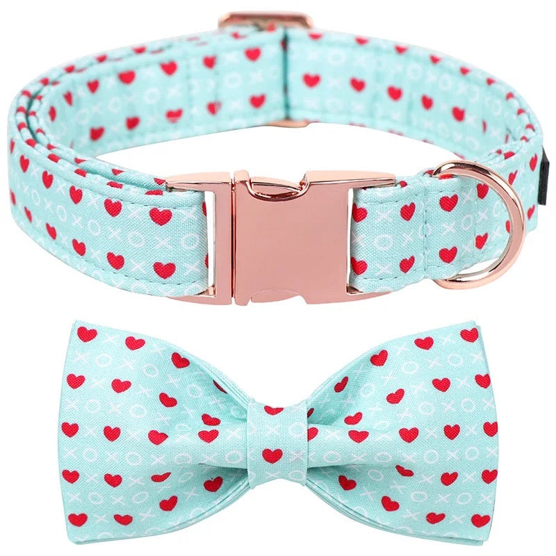Collier Nœud Papillon Cœur