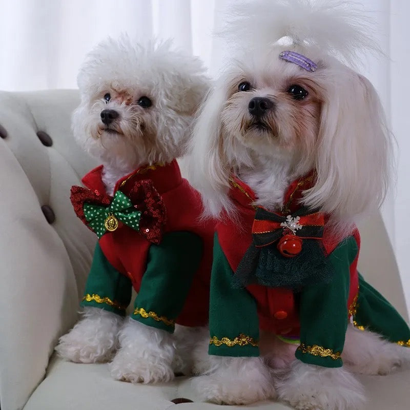 Noel Noel Christmas Dog Outfit | Holiday Shirt or Dress