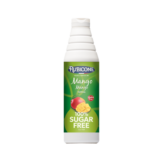 Sugarfree Mango Topping - 1 KG Squeeze Bottle - Rubicone Canada - Ships Free Within Canada on Orders Above CAD $199