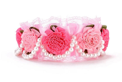Collier pour chien Rosey Pearl | Collier élégant