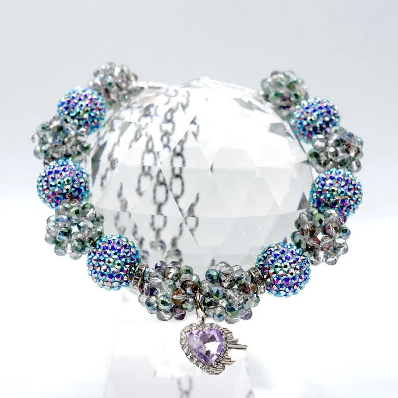 Collier en cristal pour chien | Bijou accessoire