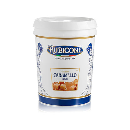 Caramel Spreadable Filling Cream - Cremino Caramel - 5 KG Bucket - Rubicone Canada - Ships Free Within Canada on Orders Above CAD $199