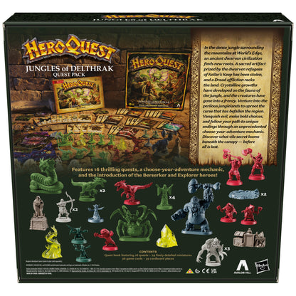 Avalon Hill HeroQuest Jungles of Delthrak Quest Pack