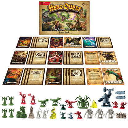Avalon Hill HeroQuest Jungles of Delthrak Quest Pack