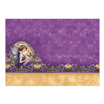 Amethyst Garden Luxury Topper Set