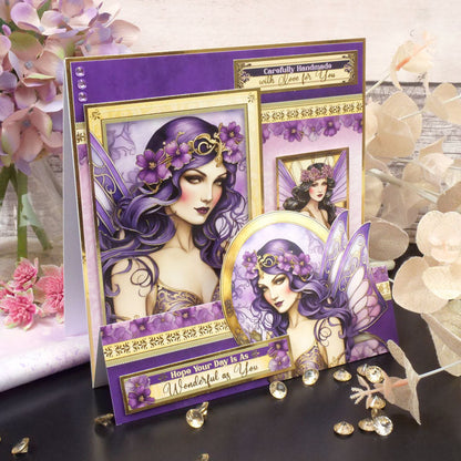 Amethyst Garden Luxury Topper Set