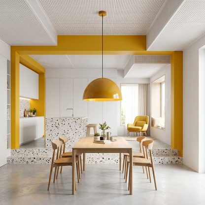 Suspension FARO style Mid-Century Modern L