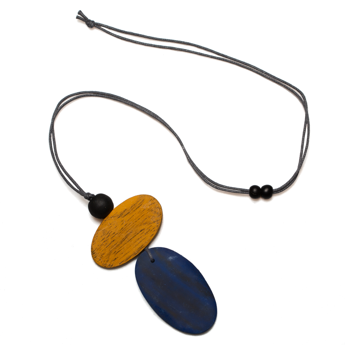 Pendentif double ovale