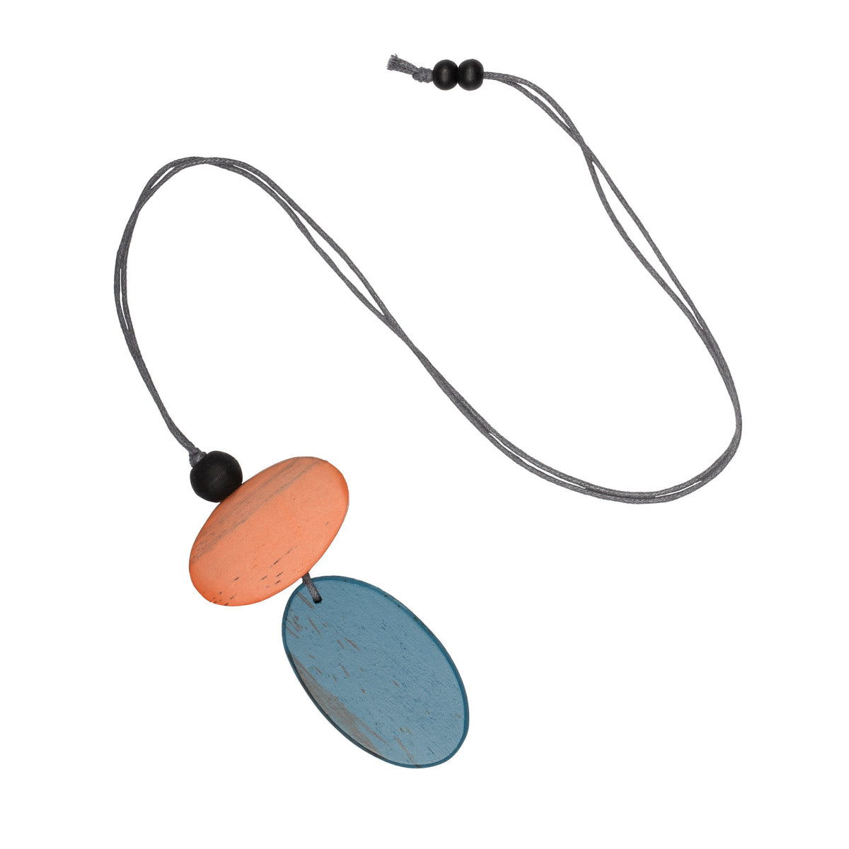 Pendentif double ovale