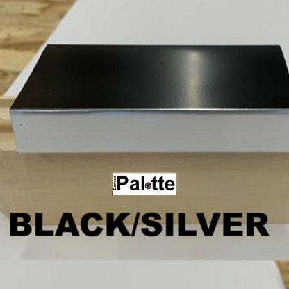 Cadre flottant argent/noir