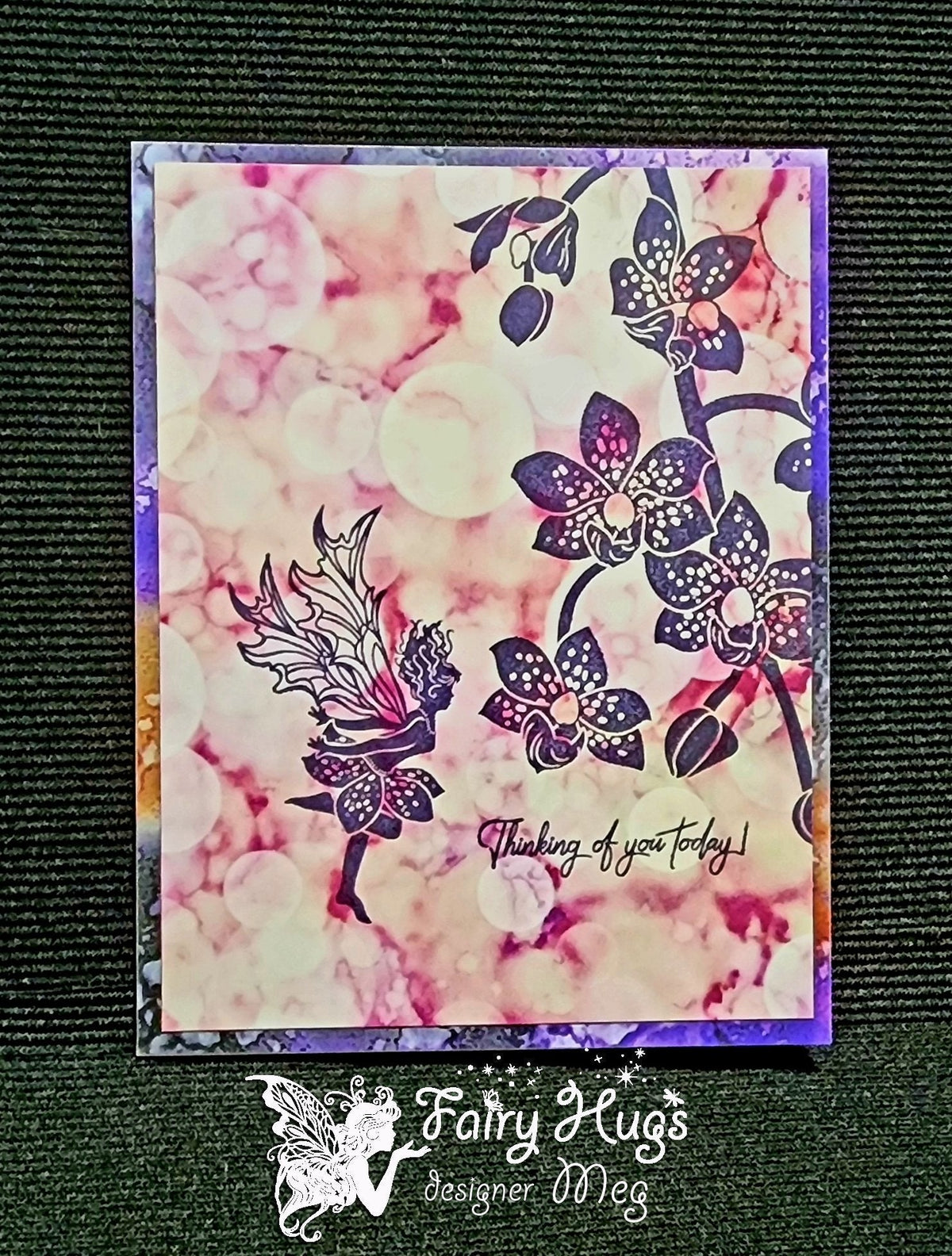 Fairy Hugs Stamps - Orchidée de Jewel