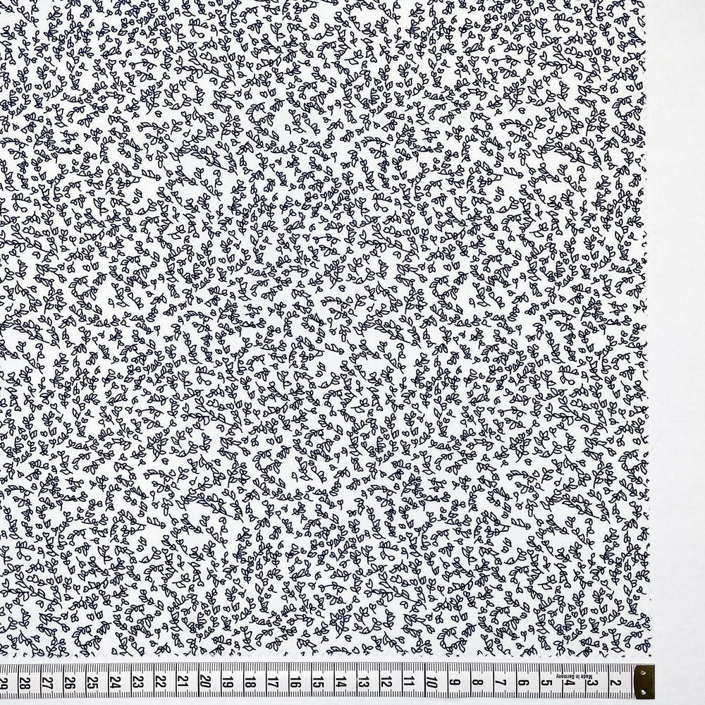 Fiori 2 par Gordon Fabrics - Petite feuille noire