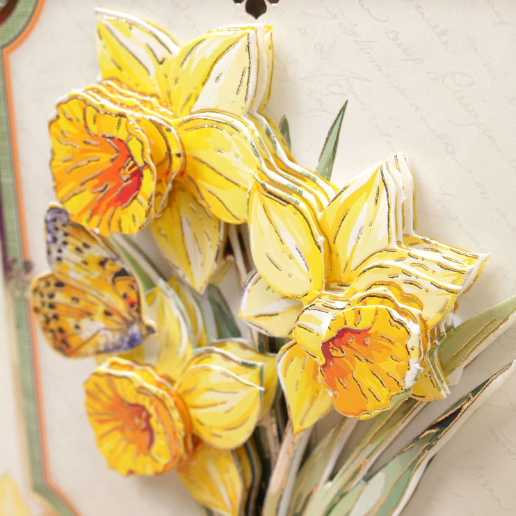 In Full Bloom - Floral Delights Deco-Large Set - Delightful Daffodils