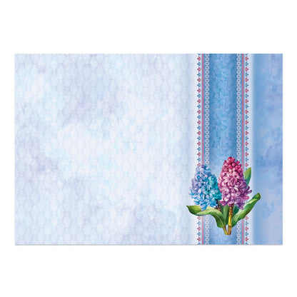 En Pleine Fleur – Set Déco-Large Plaisirs Floraux – Jacinthe Céleste