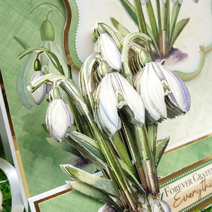 En Pleine Fleur – Set Déco-Large Douceurs Florales – Magnifiques Perce-neige