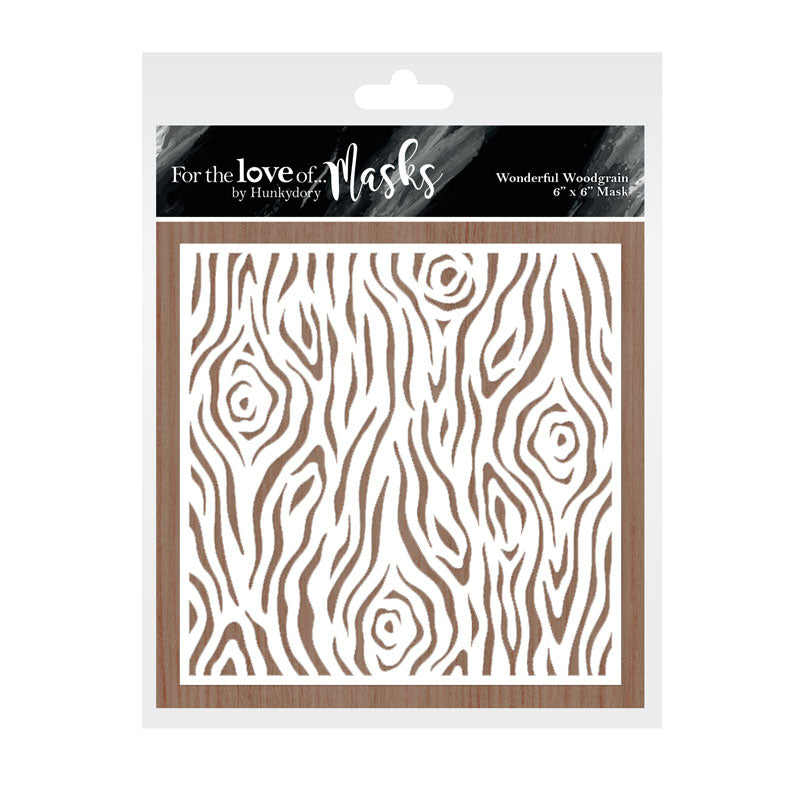 Pour l'amour des masques - Grain de bois magnifique