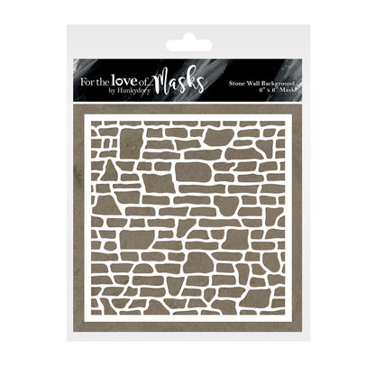 Pour l'amour des masques - Mur en pierre