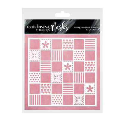 For the Love of Masks - Pretty Patchwork Pattern