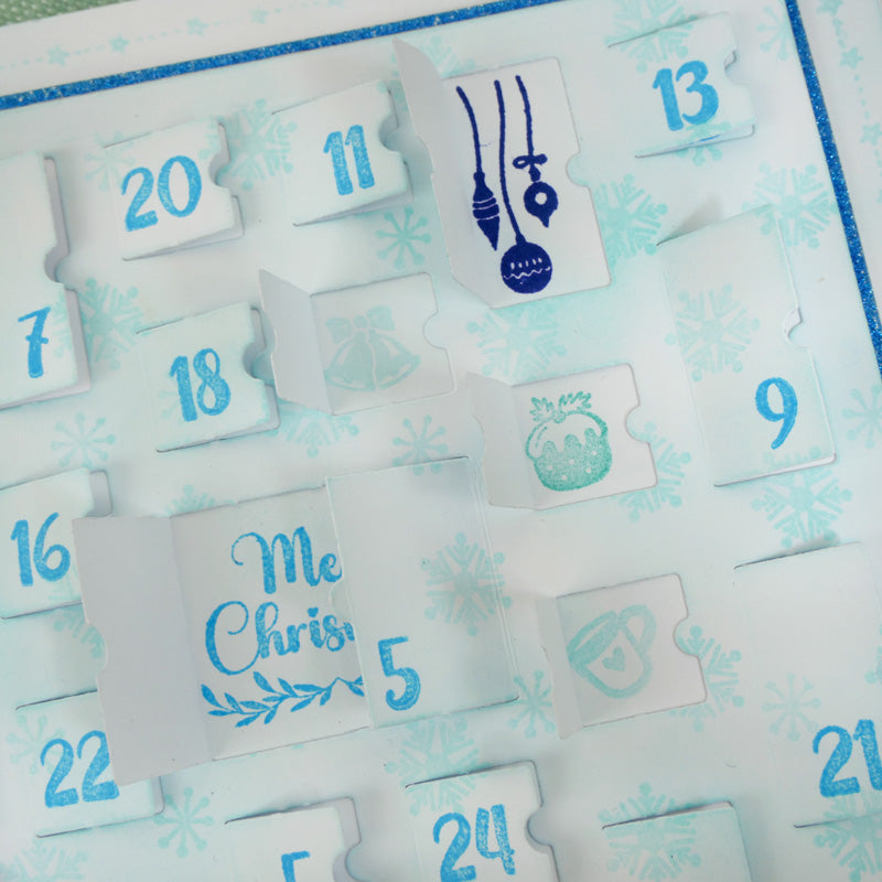 Pour l'amour des timbres - Silhouettes du calendrier de l'Avent