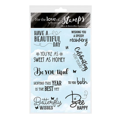 Pour l'amour des timbres - Sentiments Abeilles & Papillons