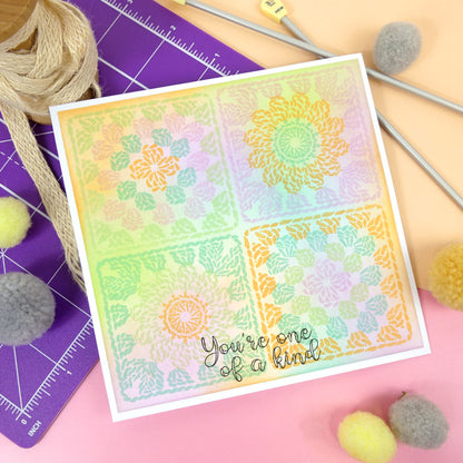 Pour l'amour des timbres - Carré Granny Classique