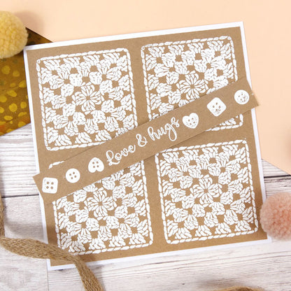 Pour l'amour des timbres - Carré Granny Classique