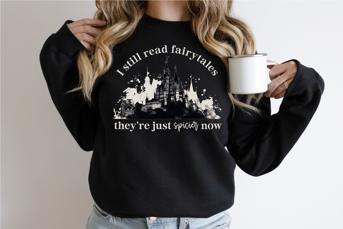 Sweat-shirt ras du cou unisexe « Contes de fées » | Vêtements thématiques littéraires
