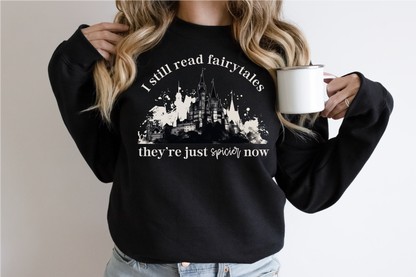 Sweat-shirt ras du cou unisexe « Contes de fées » | Vêtements thématiques littéraires
