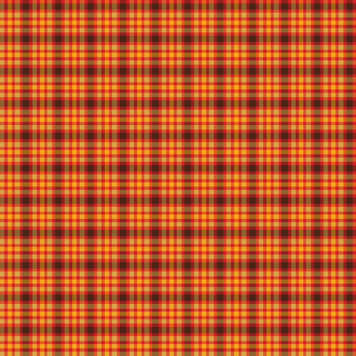 Rouleau thermocollant à motif écossais d'automne 10