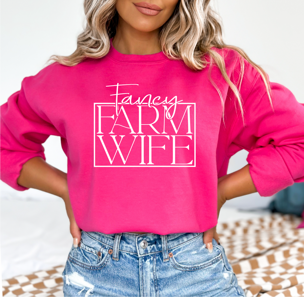 Chandail unisexe Fancy Farm Wife