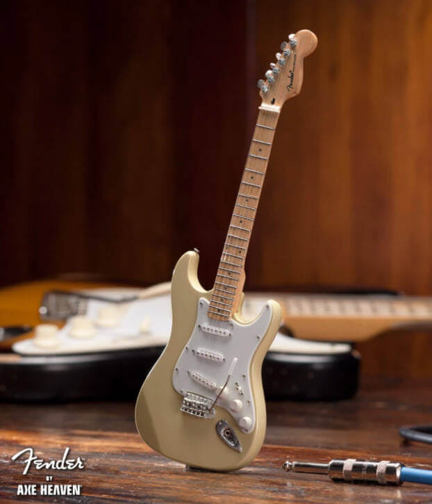 Fender™ Strat™ Cream Miniature Guitar Replica