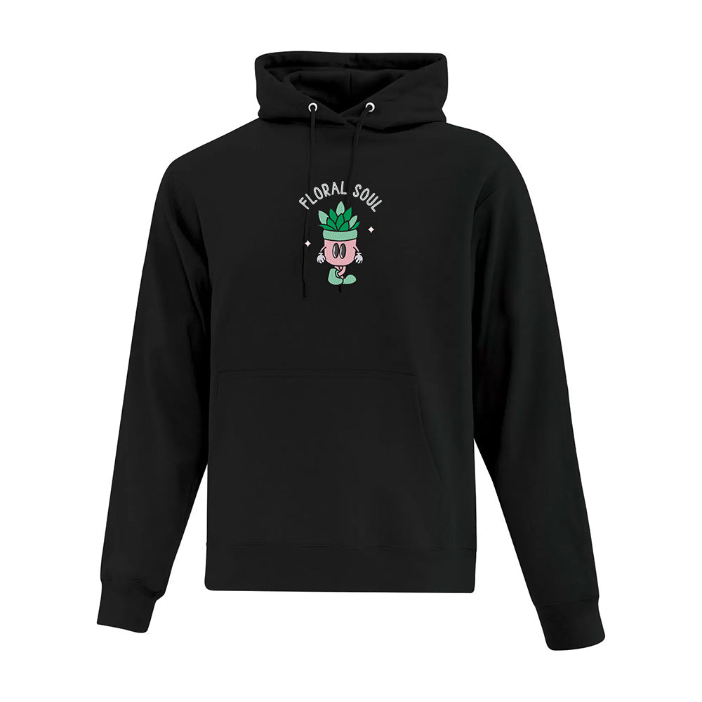Hoodie "Floral Soul" brodé