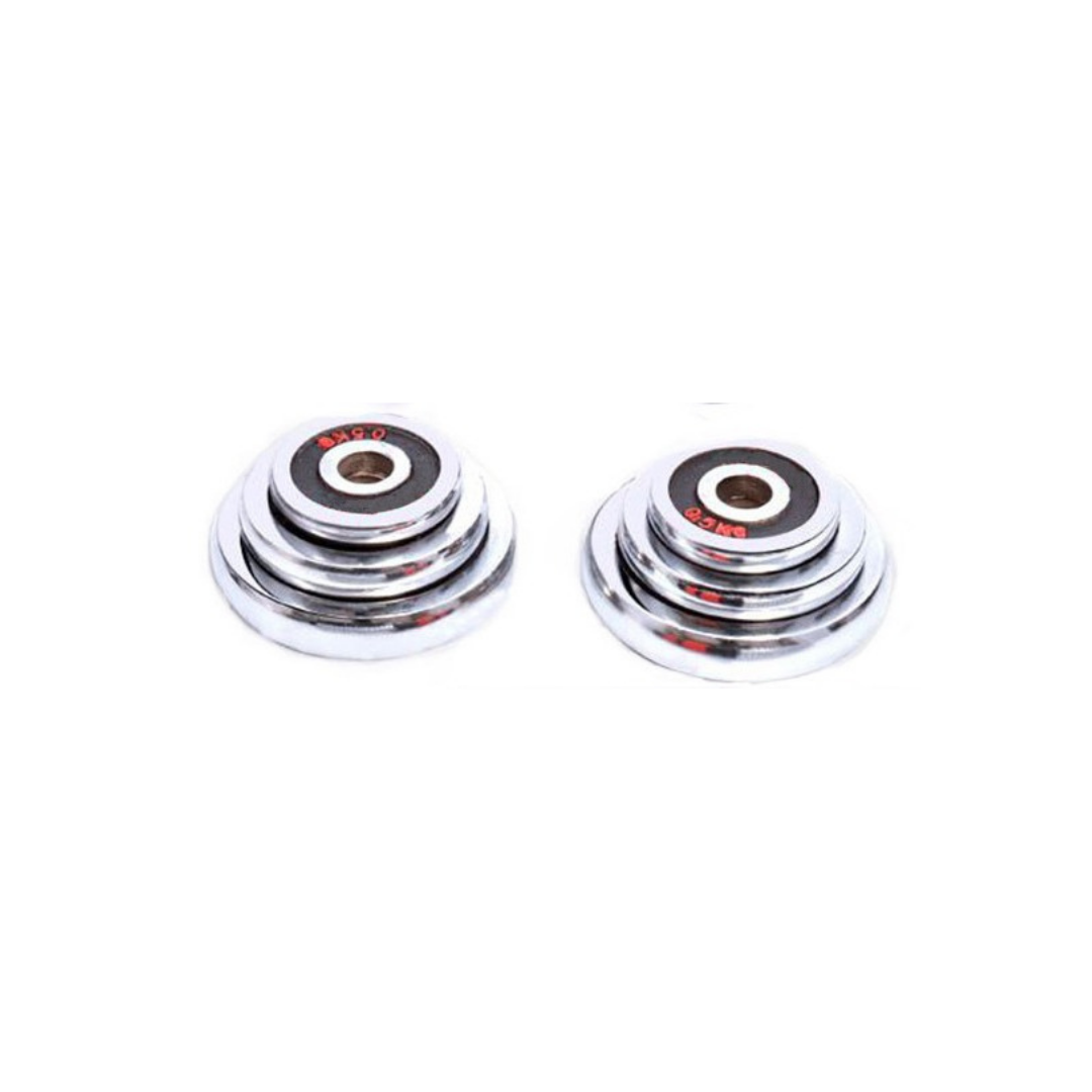 Cast Iron Adjustable Dumbbell Set with Barbell Bar Connector