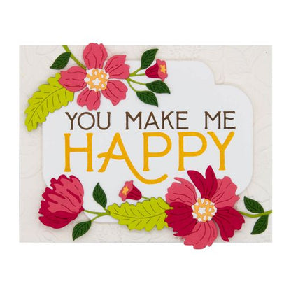 Plaque d'impression You Make Me Happy de la collection BetterPress