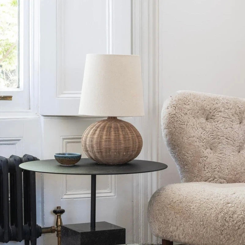 Japandi bedside lamp