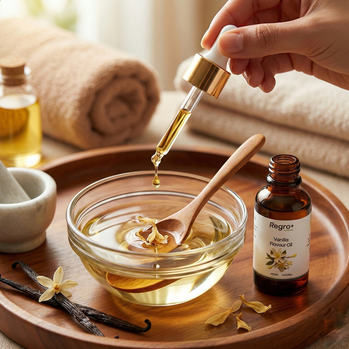 Huile aromatisante à la vanille – Regro by Rayhana 20 ML