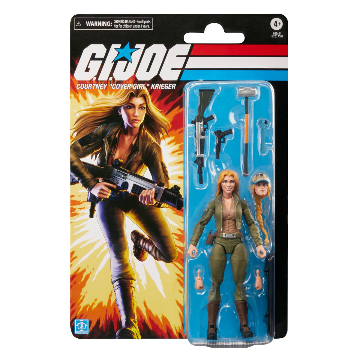 G.I. Joe Classified Series Rétro Carte Courtney “Cover Girl” Krieger