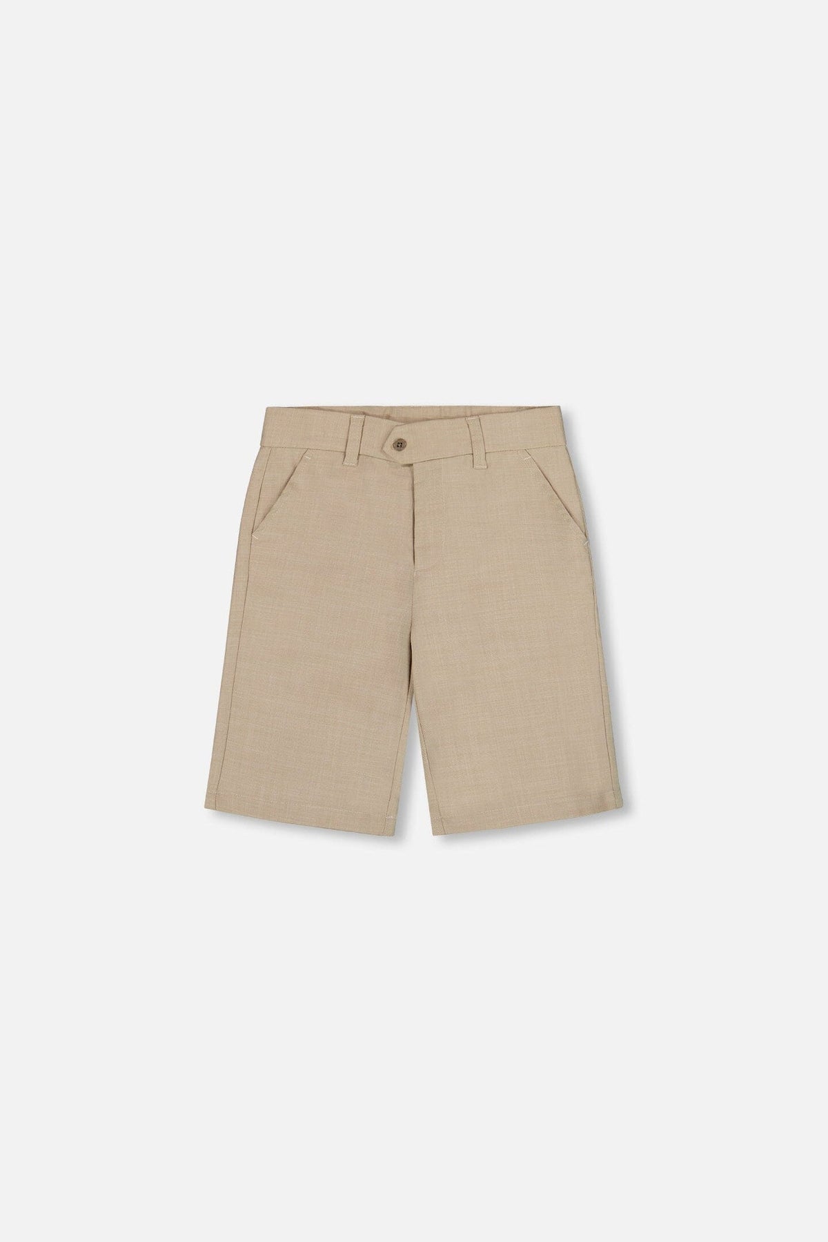 Slant Pocket Bermuda Shorts Light Taupe